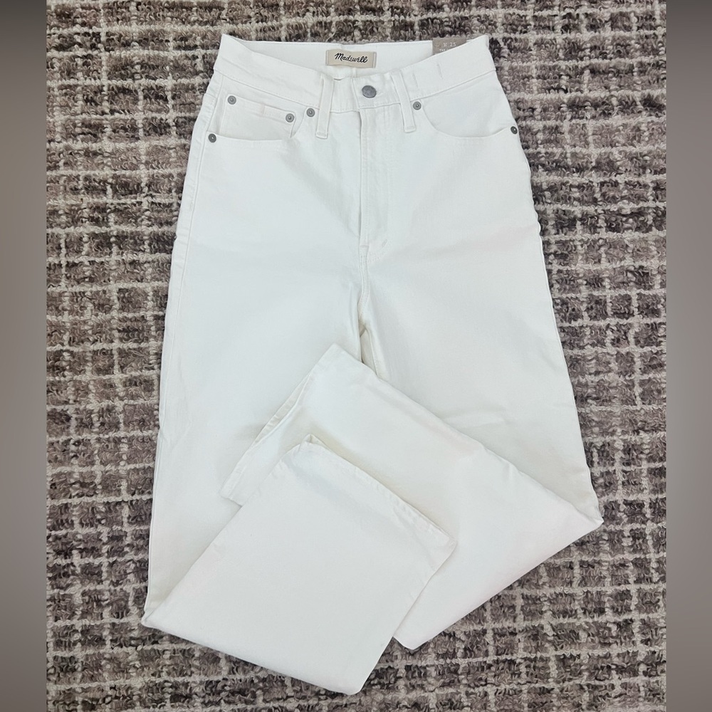 NWT Madewell vintage wide leg crop jeans